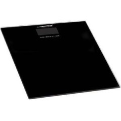 Esperanza AEROBIC Black Bathroom Scales - Stylish, Accurate, and Essential for Your Health